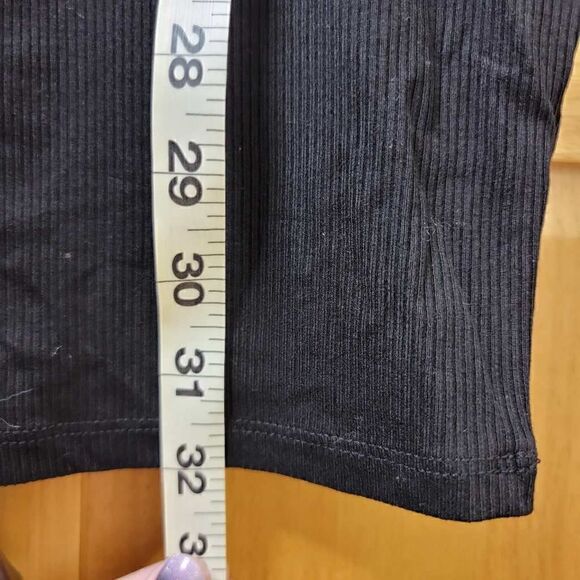 Le Lis Black Drop Shoulder Long Sleeve Dress Size Small - Picture 12 of 15